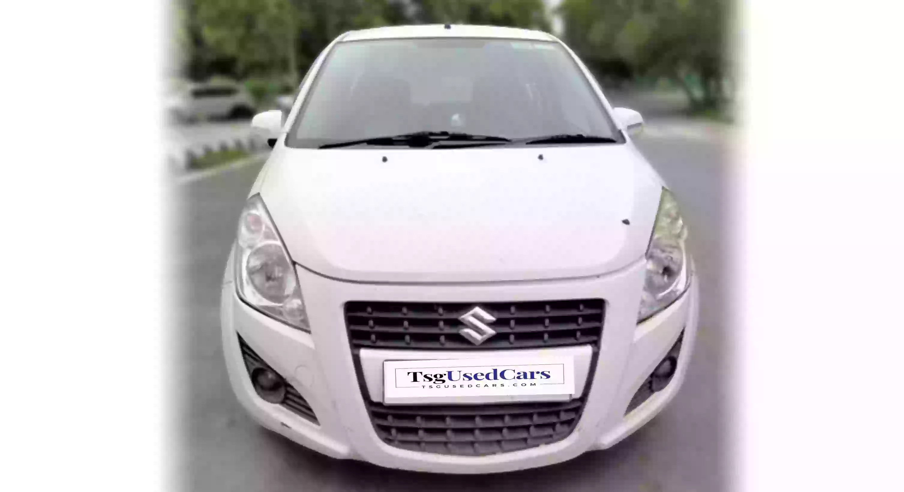 Used Maruti Ritz LDI White 2015